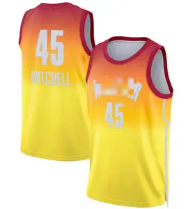 Wholesaler Online Hot Sale basketball jersey 76er #21 Joel Embiid #30 Stephen Curry #6 James All the Star High Quality