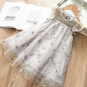 Robe tutu pour bébé fille avec fleurs, robe de princesse d'été pour fête, vêtements pour nourrissons et tout-petits, robe pour nouveau-né, vêtements pour enfants - Product Image 2