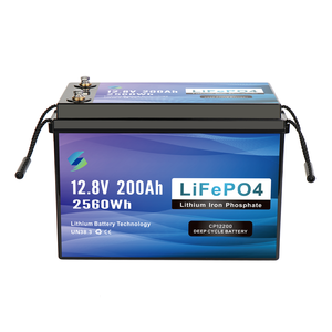 Batterie solaire marine à décharge profonde BMS Protect Safe 12 volts, pack de batteries 12v 200ah, batteries au lithium 12v 200ah, batterie solaire 12v 200ah - Product Image 2