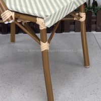 Mobilier de jardin moderne Ensemble de salon Table de jardin Mobilier d'extérieur Chaise de jardin en rotin Chaises de salle à manger en rotin