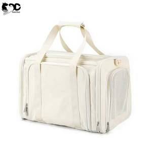 Free Sample Breathable Large Capacity Fan Shaped <b>Pet</b> Expansion Pack Tote <b>Bag</b> <b>Pet</b> Carrier for Cat and Small Dogs - Product Image 6