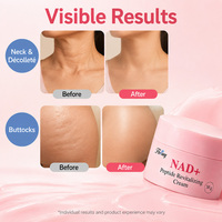 Crème Revitalisante NAD Plus Marque Blanche, Complexe 13 Peptides, Anti-Affaissement et Raffermissante pour Visage, Cou et Abdomen, Soin de la Peau OEM