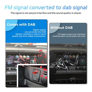 Podofo <span class=keywords><strong>1</strong></span> <span class=keywords><strong>Din</strong></span> 7 ''écran IPS voiture lecteur MP5 écran <span class=keywords><strong>motorisé</strong></span> sans fil CarPlay Android Auto DAB Double USB Type-C + MIC <span class=keywords><strong>autoradio</strong></span> - Product Image 4