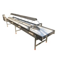 Tomaten/Groene Peper 3-laags fruit- en groentesorteersysteem met rollen- en bandensorteersysteem