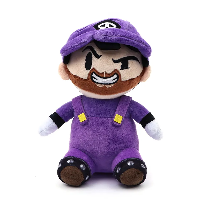 Factory OEM ODM SMG3 Anime Plush Toy Stuffed Doll SMG4 Animation Peripheral Series Purple Little Man Plushie Toy Gift