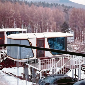 Maison mobile moderne Maison préfabriquée en acier Confortable Container Cabin Book House et autres Assembler Apartment House - Product Image 6