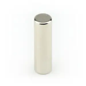 N50 D 8X27Mm Aangepaste Sterke Permanente Ndfeb Ronde Zeldzame Aarde Schijf Cilinder Neodymium Magneet