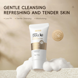 Gel nettoyant à l'essence d'escargot LAIKOU KOREA 50g, crème anti-rides à l'acide hyaluronique, crème hydratante éclaircissante pour le visage, nettoyant facial - Product Image 2