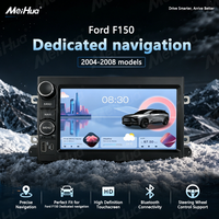 Autoradio Android Meihua 7 pouces avec Carplay sans fil, GPS, support de tableau de bord, lecteur multimédia, 1 an de garantie pour Ford F150 2004-2008