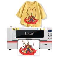 Locor-impresora de tamaño pequeño XP600 head A3, camisetas de 30cm, máquina de impresión DTF