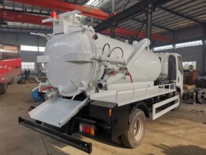 उच्च दबाव वैक्यूम सक्शन ट्रक का इस्तेमाल किया वैक्यूम सीवेज ट्रक - Product Image 2