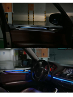 Premium LED-Ambientebeleuchtungsformen passend für BMW X5 2008-2013, 22 LEDs, Beleuchtung für Staufach und Fußraum, 3 Jahre Garantie