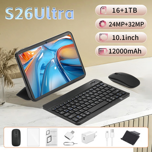Tablet S26 Ultra con Logo OEM, Display AMOLED <span class=keywords><strong>da</strong></span> 11 pollici 120Hz, 16GB RAM, 1TB ROM, Fotocamera 108MP, Batteria 8000mAh, 5G, Stampa Serigrafica, Incisione Laser, Vendita all'ingrosso OEM, Design Globale - Product Image 2