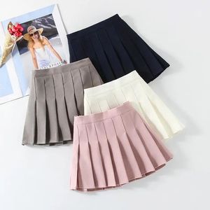 Falda plisada de moda para bebé niña, falda uniforme a juego para mamá e hija, falda de cintura alta para fiesta y baile familiar - Product Image 1