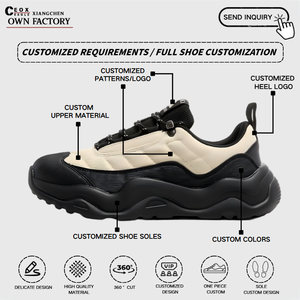 <span class=keywords><strong>Chaussures</strong></span> pour hommes personnalisées par le fabricant, baskets de marque à semelle épaisse en cuir, <span class=keywords><strong>chaussures</strong></span> <span class=keywords><strong>orthopédiques</strong></span> à coupe large, <span class=keywords><strong>chaussures</strong></span> épaisses pour hommes <span class=keywords><strong>sur</strong></span> <span class=keywords><strong>mesure</strong></span> OEM - Product Image 2