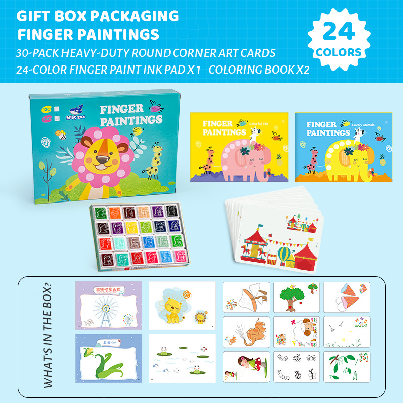 Gift box packaging 24 colors