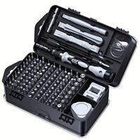 Kit d'outils de tournevis multifonctionnels manuels 115-en-1 pour la réparation et le démontage de téléphones portables, personnalisable OEM, usage domestique