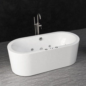 Gran oferta, bañera de hidromasaje para hidroterapia muscular con cuello de burbujas de aire, bañera de masaje, bañera de ducha de masaje japonesa de remojo ovalado - Product Image 6