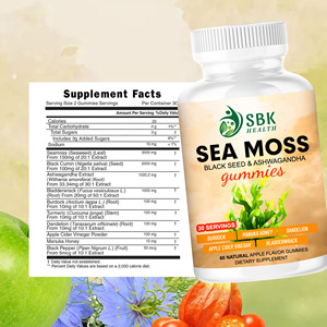 Private Label Sea Moss Gummies with Total Carbohydrate Upports Metabolic Balance and Energy Regulation Support Digstion Gummies - Product Image 2