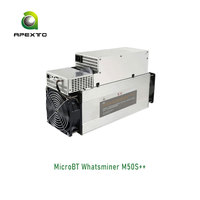 Serveur de minage Bitcoin d'occasion Whatsminer M50S++ 156T à haut taux de hachage, nouveau M50S+ 130T 132T M50S 124T 126T Asic BTC Miner