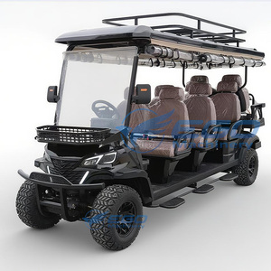 Carrito de Golf Eléctrico de Alta Potencia y Alta Calidad al por Mayor en China 2025, Vehículo Todoterreno de 8 Asientos, Precio de Fábrica - Product Image 1