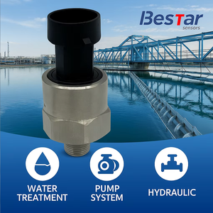 Sensore di Pressione per Condizionamento d'Aria a Basso Prezzo 0.5-4.5V 4-20mA, Sensore di Pressione per Vuoto per Liquidi, Gas, Vapore e HVAC - Product Image 6