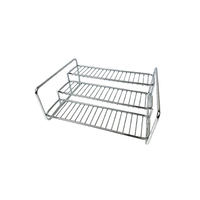 Organisateur de bouteilles d'assaisonnement à trois niveaux pour cuisine domestique, étagère de rangement multifonctionnelle pour comptoir de salle de bain