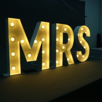 Letras led gigantes con luz, señal de corazón con símbolo de letras, decoración de amor nocturno para exteriores, Feliz Navidad, feliz cumpleaños, marquesina