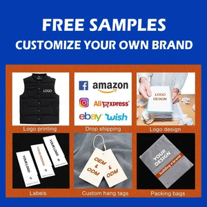 Gilet Imbottito Casual OEM Traspirante Impermeabile Antivento Unisex Senza Maniche <span class=keywords><strong>Trapuntato</strong></span> Invernale con Chiusura a Cerniera - Product Image 5