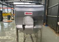 Ligne de production de poudre détergente automatique haute capacité, mélangeur à ruban en acier inoxydable 500-1000L, système de mélange, séchage et emballage haute performance