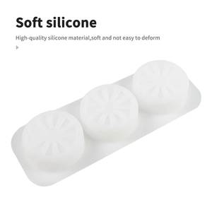 Custom Logo 3-Cavity DIY Handmade Pastry Silicone Orange/Lemon <b>Slice</b> Shape Decoration Chocolate <b>Cake</b> Soap Mold - Product Image 3
