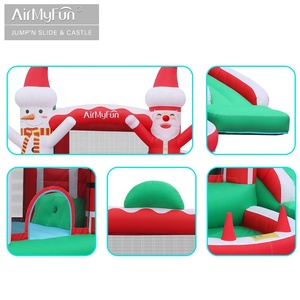 AirMyFun, gorila inflable <span class=keywords><strong>de</strong></span> Navidad, Castillo hinchable <span class=keywords><strong>de</strong></span> Papá Noel para niños, casa inflable <span class=keywords><strong>de</strong></span> Interior para fiesta <span class=keywords><strong>de</strong></span> Navidad - Product Image 3