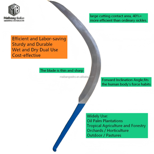 Cuchillo Plegable Popular en Malasia, Nuevo Diseño, Acero con Alto Contenido de Carbono, Tipo Hoz, Grado Industrial, Fácil de Transportar, para Caza al Aire Libre - Product Image 1