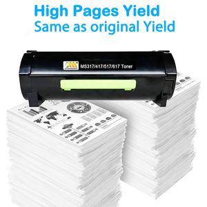 Cartouches de toner Chinamate pour MS/MX 317 Lexmark, compatibles avec les cartouches de toner Lexmark MS317dn, toner pour imprimante MS317dn MX317dn - Product Image 5