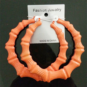 <span class=keywords><strong>Orecchini</strong></span> esagerati alla moda <span class=keywords><strong>per</strong></span> <span class=keywords><strong>bambini</strong></span>, in lega di zinco, con grandi colori fluorescenti, stile hip-hop, <span class=keywords><strong>per</strong></span> cantanti e hipster - Product Image 2