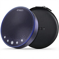 Haut-parleur et microphone de conférence EMEET M3, haut-parleur certifié Zoom avec 4 micros IA 360° °   Prise de son vocale