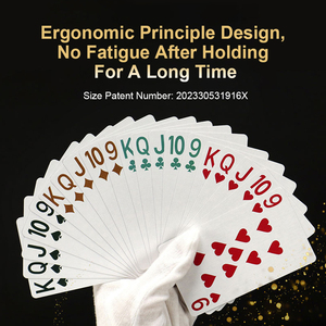 Prix usine jeu de cartes de poker personnalisé jeu de cartes à jouer de marionnettes d'ombre chinoises avec 4 cartes de rapport - Product Image 3