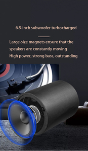 Vofull-Barra <span class=keywords><strong>de</strong></span> sonido inalámbrica para tv, barra <span class=keywords><strong>de</strong></span> sonido led para TV con subwoofer externo - Product Image 5