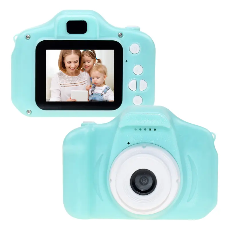 Trẻ Em Máy Ảnh Kỹ Thuật Số Cho Bé Trai Và Bé Gái Đồ Chơi Toddler Giáng Sinh Quà Tặng Sinh Nhật Với 32GB Thẻ SD Video Recorder 1080P 2 Inch