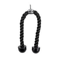 Accessoire de presse triceps pour machine à câbles, double poignée, équipement de fitness pour la maison pour les séances de triceps sur machine à câbles