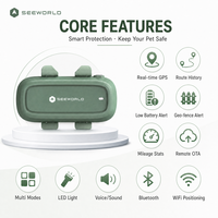 Traceur GPS 4G IP67 étanche pour animaux de compagnie, localisateur sans fil anti-perte pour chiens et chats, avec fonction Beidou, autonomie de 48 heures, alarme de clôture et suivi en temps réel