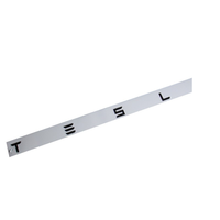Pour Tesla Model 3/Y, emblème arrière modifié, logo de voiture, autocollant de lettres anglaises pour hayon, autocollant en plastique électro-plaqué