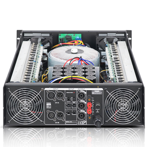 เครื่องขยายเสียงกำลังสูง OEM EIF CA50 ระดับมืออาชีพ คลาส H แบบสองช่องสัญญาณ 1100W/1750W/2350W 2/4/8 โอห์ม สำหรับการแสดงบนเวที โบสถ์ และดีเจ - Product Image 4