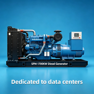 Generador Diésel de 1700kW, 50Hz, 415V, Silencioso, con ATS para Energía de Reserva en Centros de Datos, Certificado CE - Product Image 1