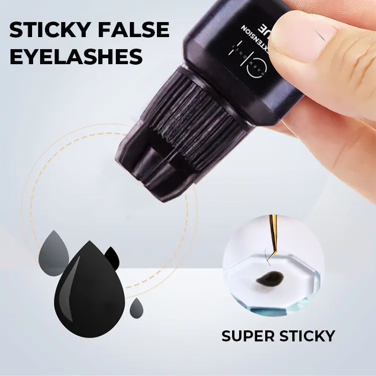 Strong Fast Dry Low Humidity Waterproof Eye False Bonder Lash Adhesive Extension Latex Free Glue Korea Private Label