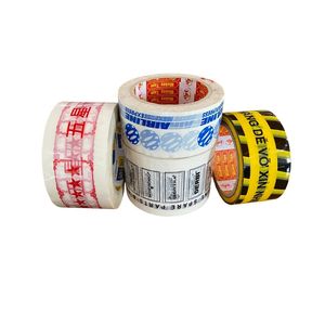 Fábrica de cinta adhesiva de alta calidad producida con fuerte sello seguro calidad garantizada Impresión de logotipo personalizado - Product Image 1
