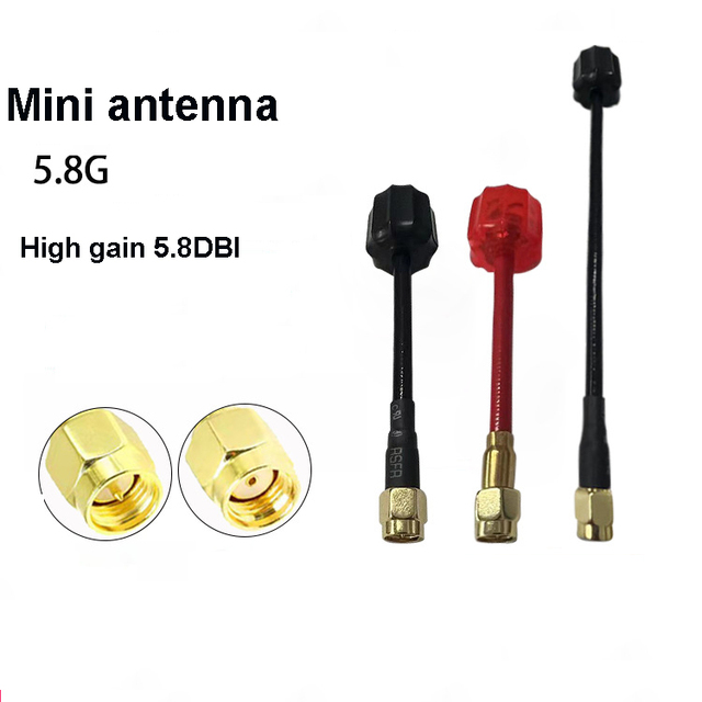 Manufacturer FPV 5.8G Antenna LHCP RHCP SMA MMCX UFL IPX Long Range Antenna Connector Adapter Stubby for Racing Drone Goggles
