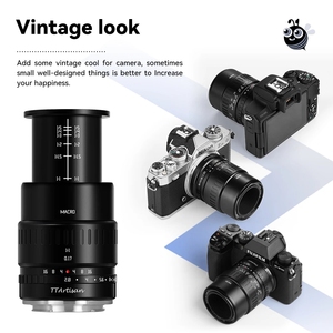 TTArtisan 40mm F2.8 lente Macro APS-C enfoque Manual para Canon Eos M <span class=keywords><strong>SONY</strong></span>-E FUJI X <span class=keywords><strong>FX</strong></span> M4/<span class=keywords><strong>3</strong></span> Nikon Z montaje de las cámaras sin espejo - Product Image 6