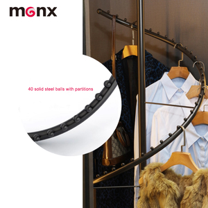 <span class=keywords><strong>Appendiabiti</strong></span> <span class=keywords><strong>Angolare</strong></span> Multifunzionale a S Rotante a 360 Gradi per Guardaroba e Accessori Hardware - Product Image 2