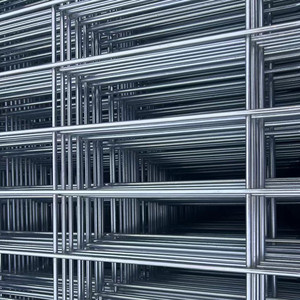 Kare Delikli ve 0.3mm-8.0mm Kalınlığında Galvanizli Demir Tel Kaynaklı Hasır Panel, İnşaat Kuş Kafesleri ve Tavuk Çitleri için - Product Image 2